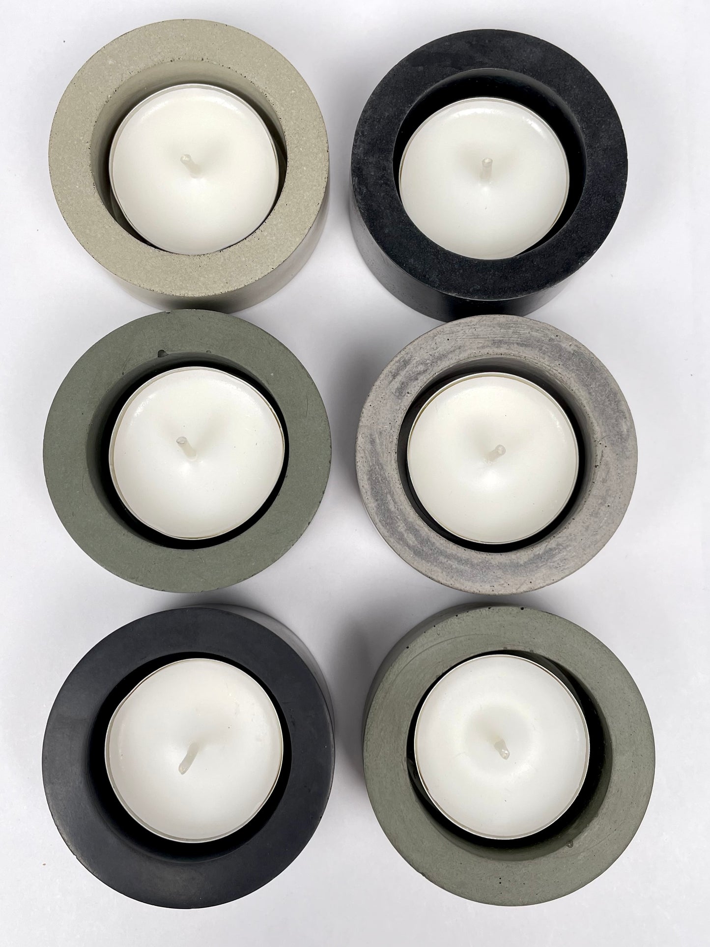 Ljusstake | Concrete single tea-light