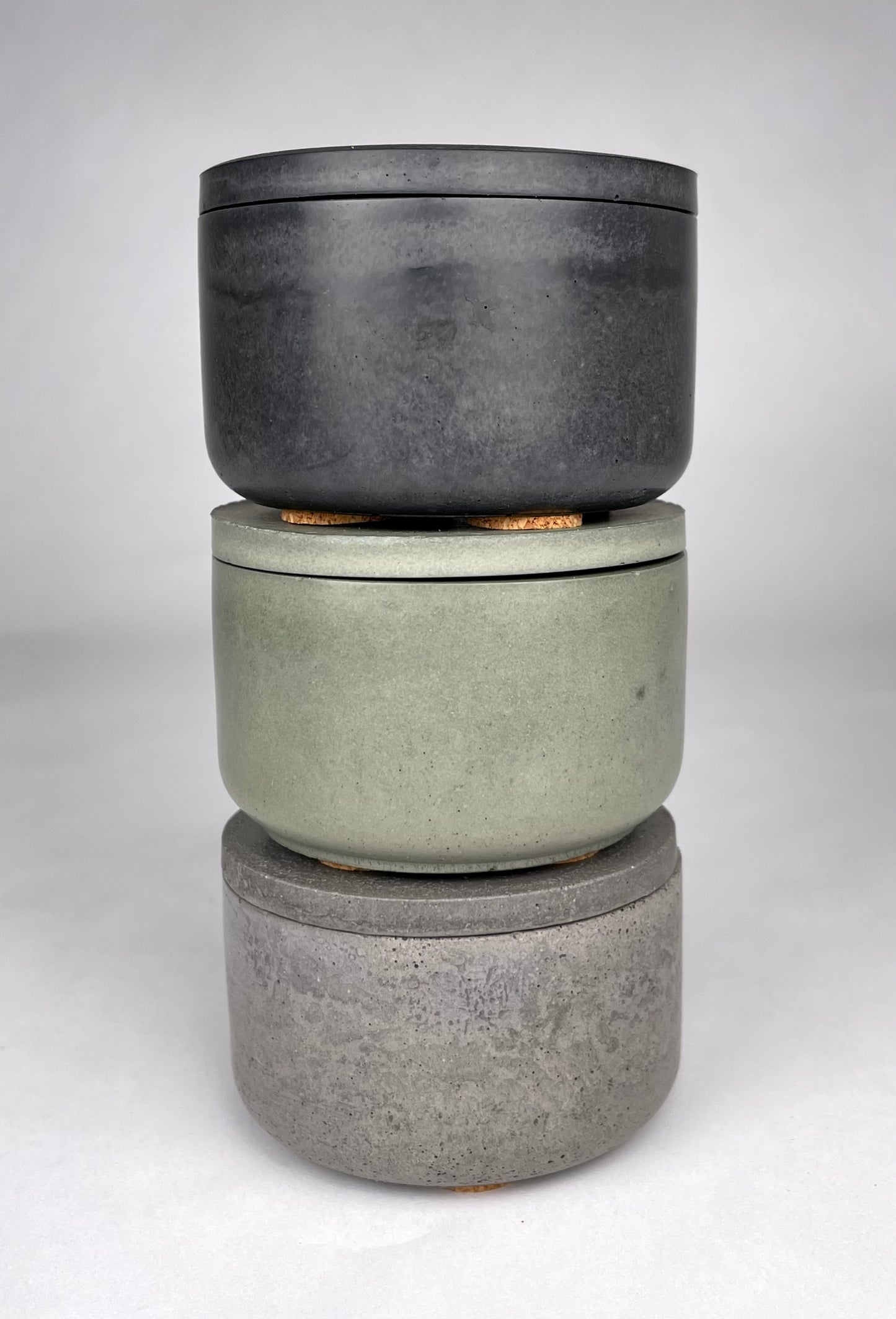 Liten Behållare | 2'' Concrete container with lid