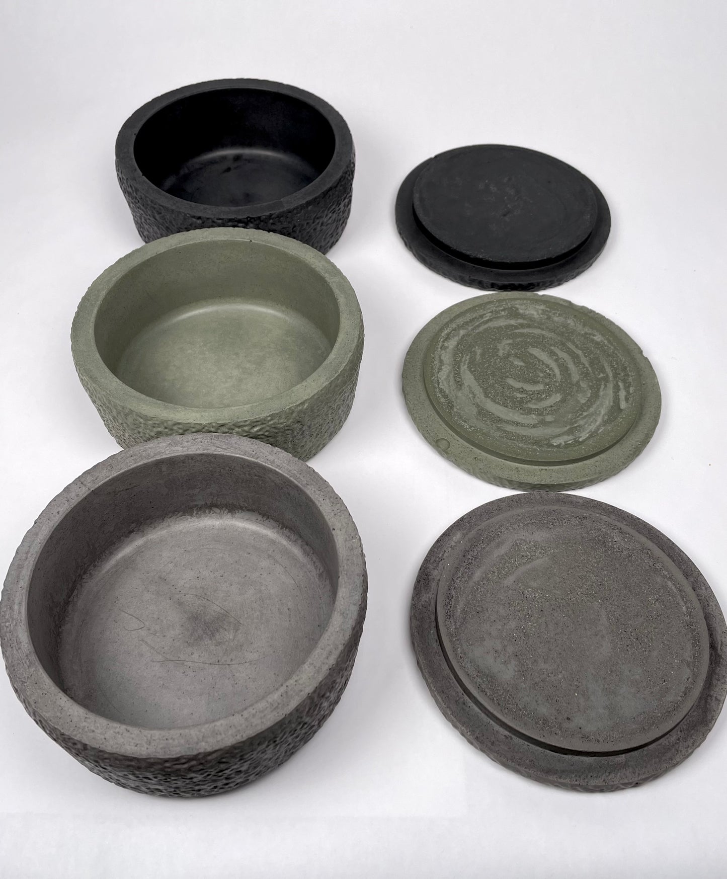 Betonglåda | 5'' Concrete container with lid