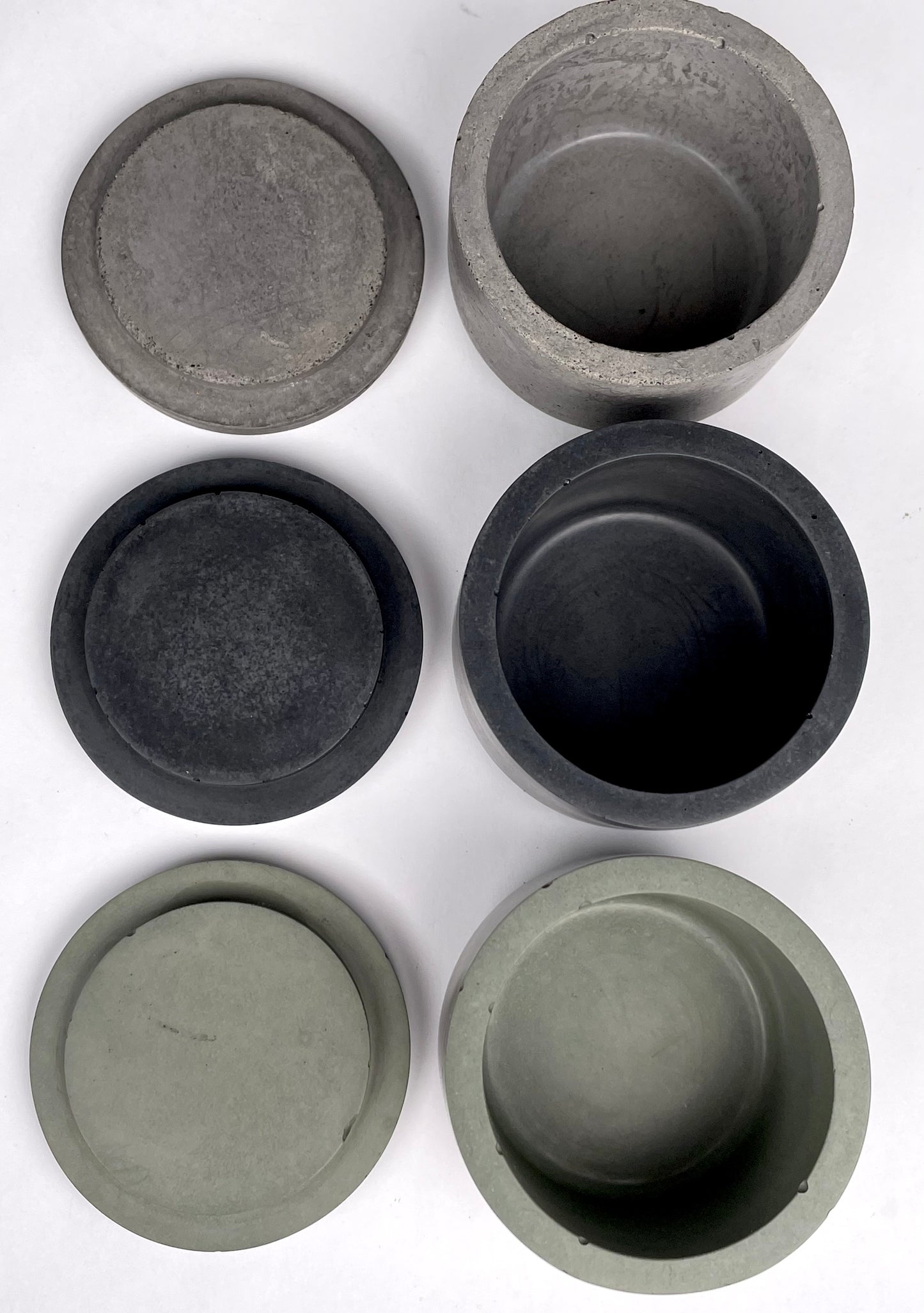 Liten Behållare | 2'' Concrete container with lid