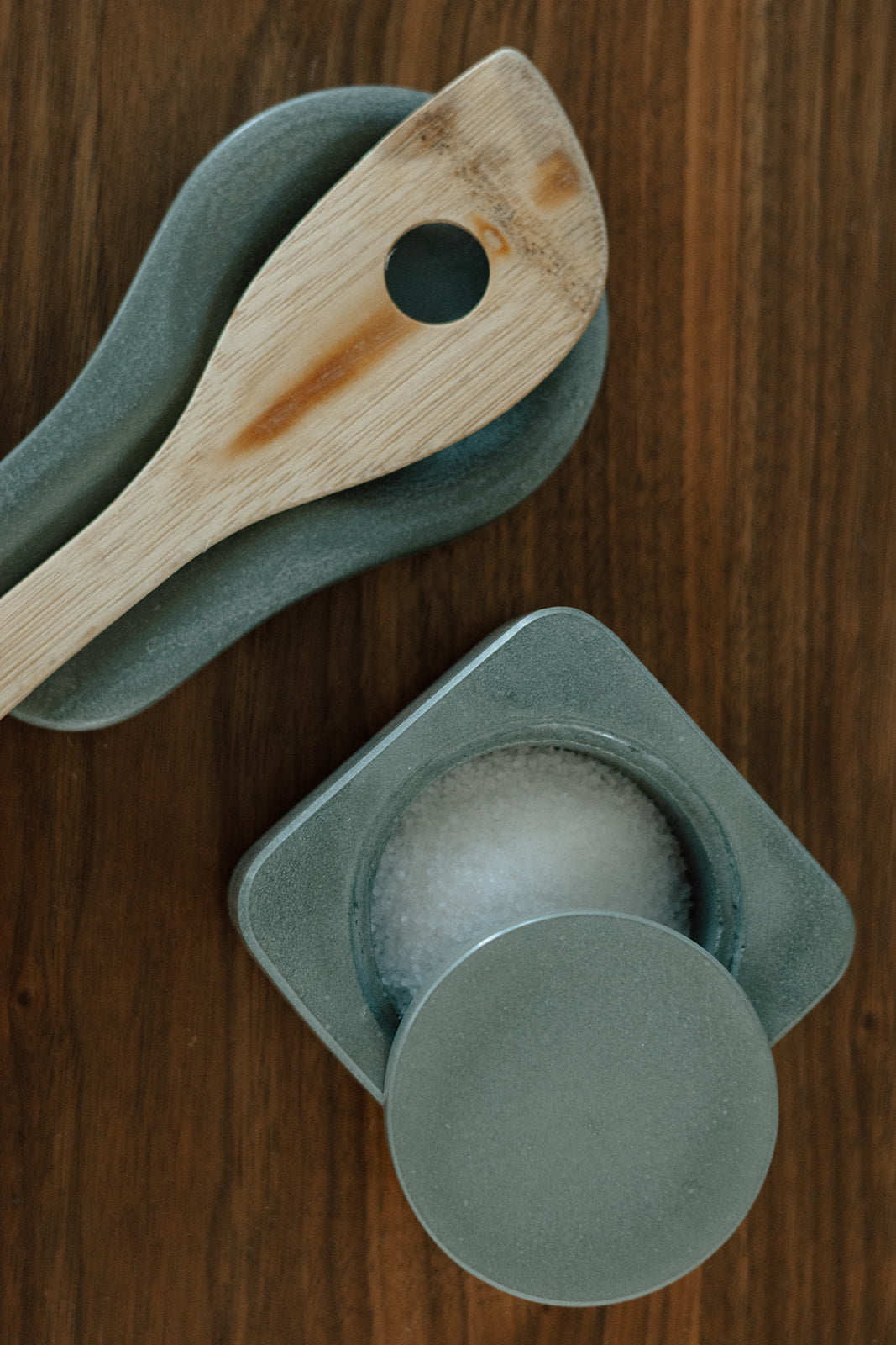 Havssalt | 4x4” Concrete container with lid