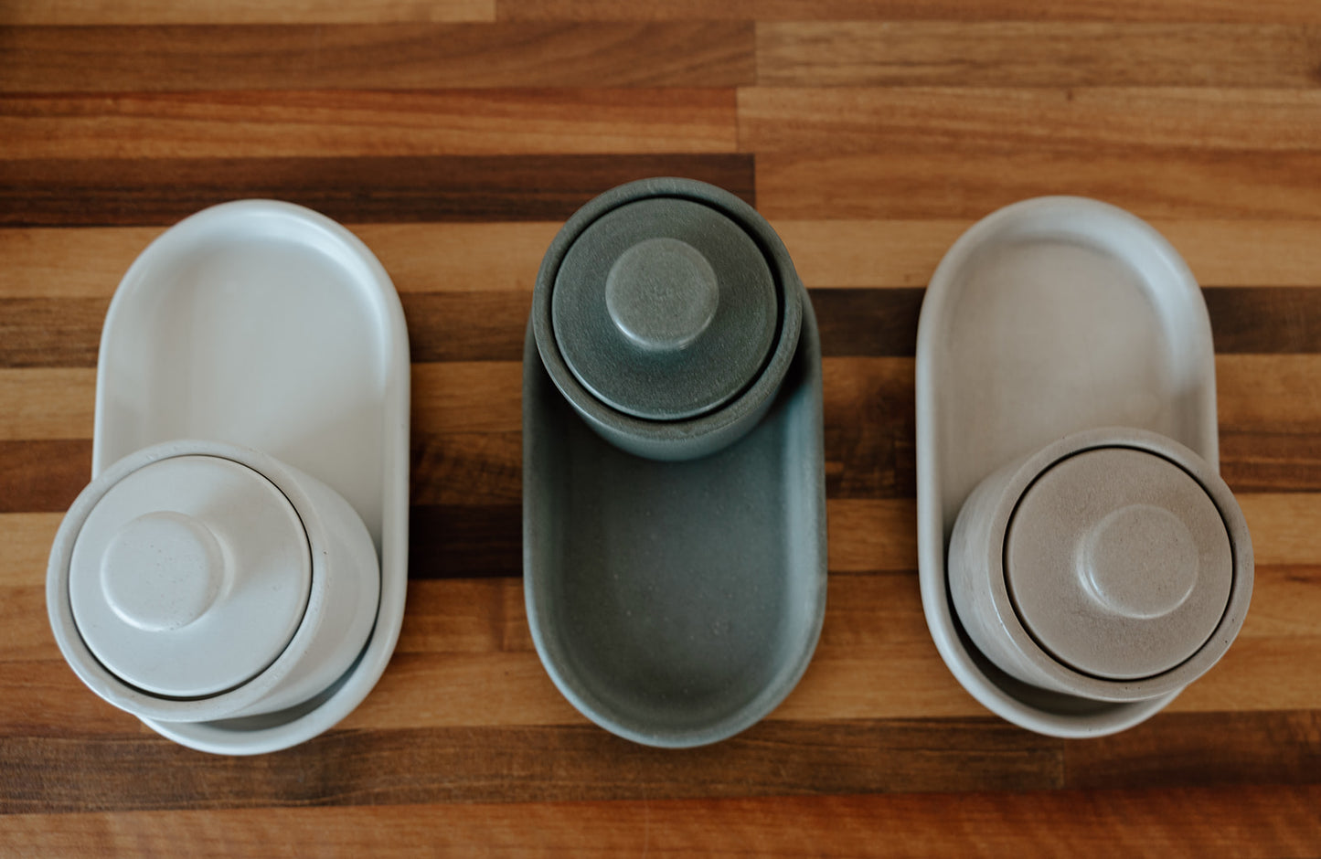 Bordssalt | 3" Concrete container with lid