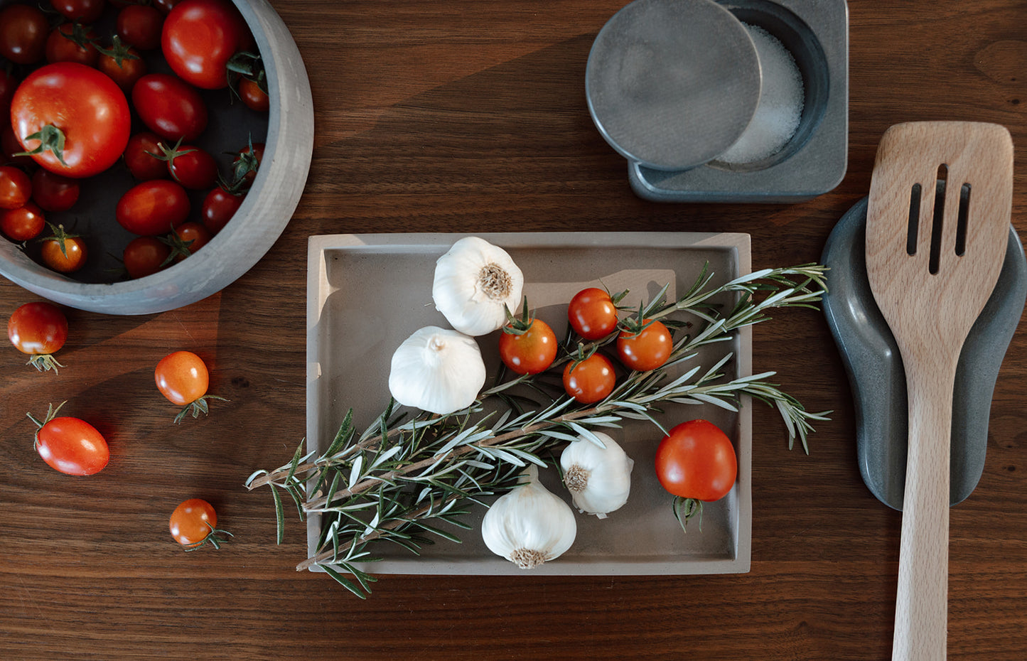 Havssalt | 4x4” Concrete container with lid